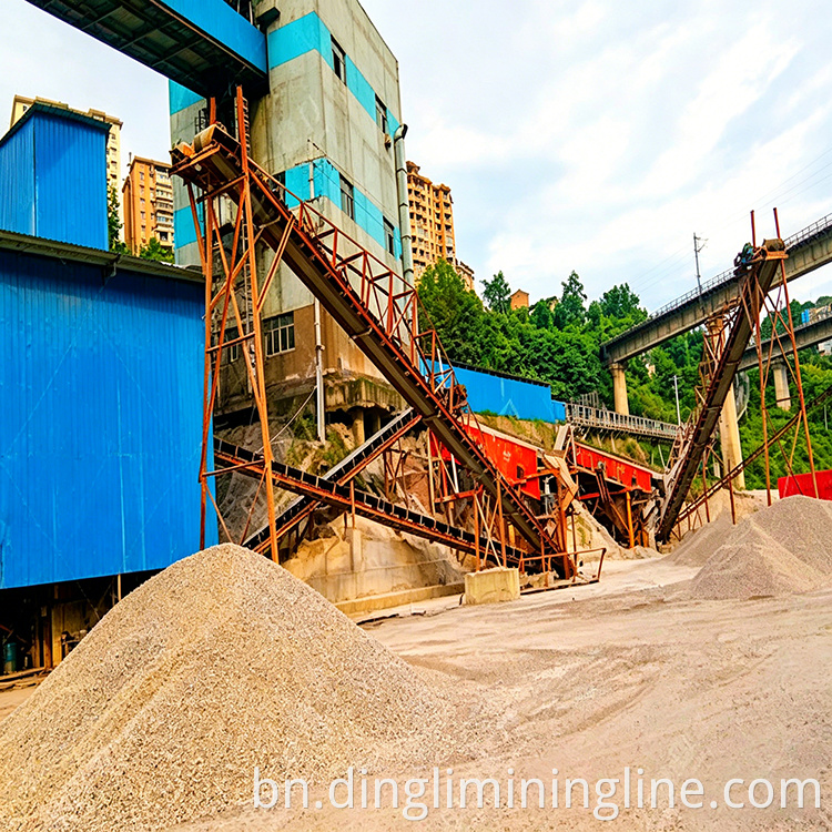 River Pebble Sand Making Line